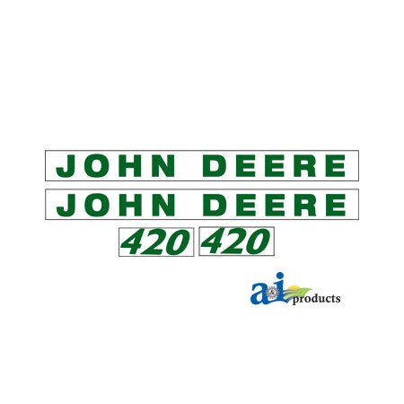 A & I Products Hood Decal 28" x3" x0.1" A-HJD420